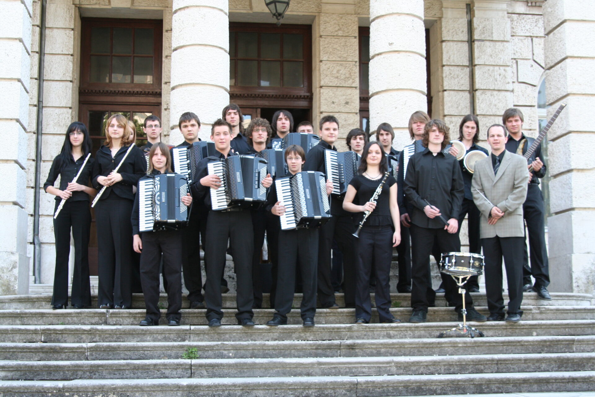 Soboški harmonikarski orkester leta 2007